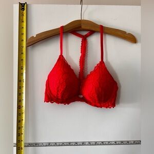 Pink Victoria’s Secret Red Bra 32C